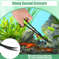 Aquarium Aquascape Tools Kit - 12.5in / Black - image 3