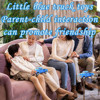 Little Blue Truck Toy,1:32 Pull Back Cars Toy for Kids Boys Girls – Fun for Kids & Family - Blue - image 3