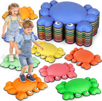 TOPNEW crab balance stepping stones for kids in bright colors, set of 6 - view 8