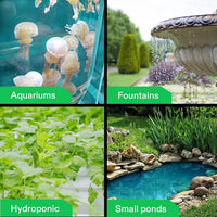 VIVOSUN 210GPH Submersible Fountain Water Pump for Pond - 5"×3"-130 - image 3