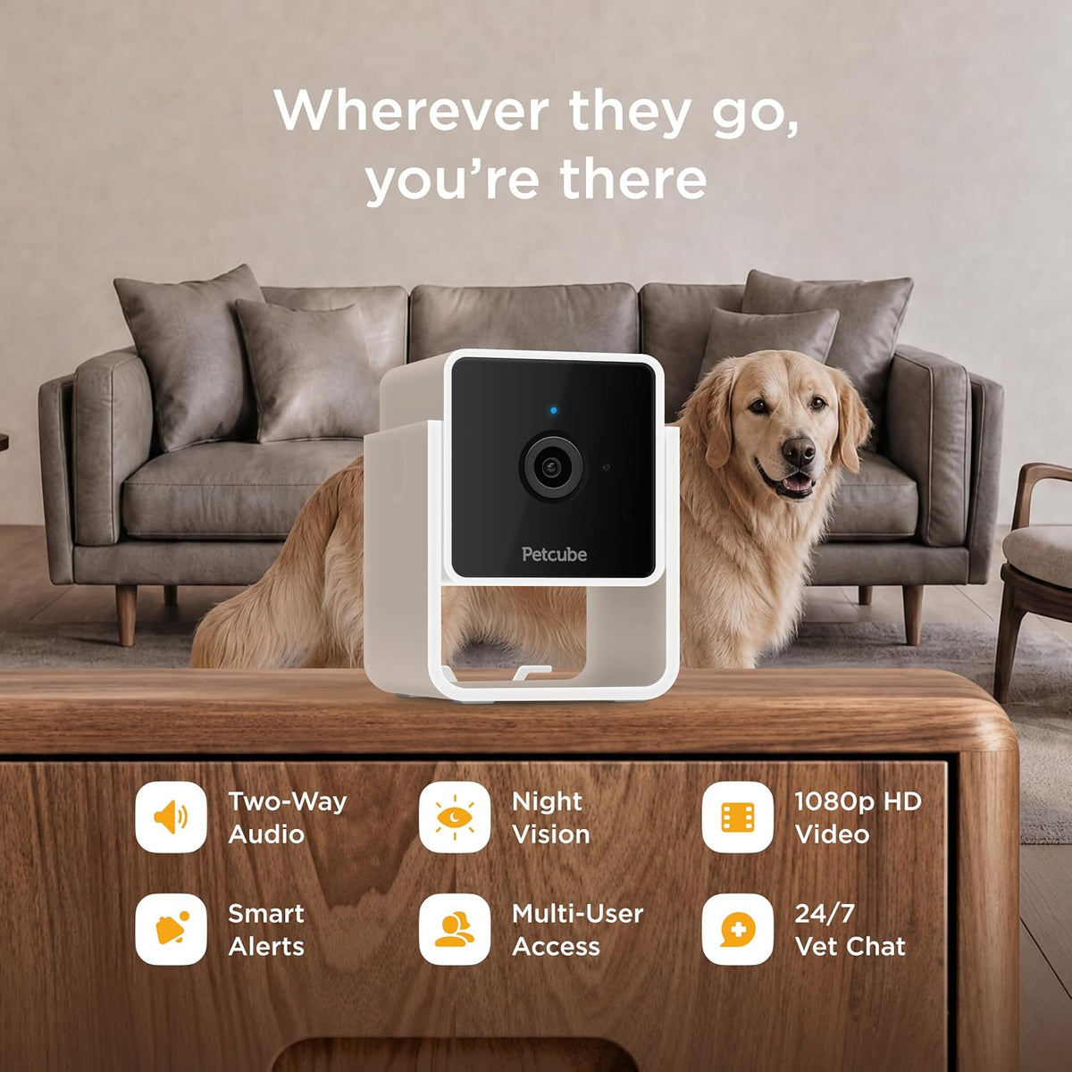 Petcube GPS Tracker for Dogs - Cam – Camera Only - image 2
