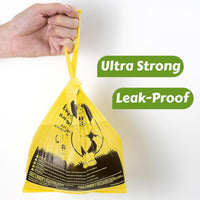 Tie Handles Dog Poo Bags, 440 Pet Poop Bags - 1 Count (Pack of 440) / Green+Yellow - image 3