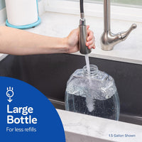 Petmate Pet Cafe Gravity Water Dispenser - Pearl Ash Blue / 1.5 GAL - image 4