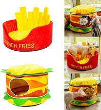 Hamburger French Fries Pet Bed - BIG FRENCHIES