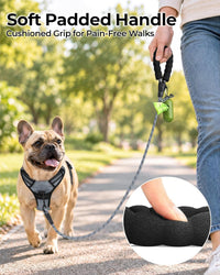 Taglory Rope Dog Leash for Medium Large Dogs - 3/8" x 5 FT (0~20 lbs.) / Grey - image 2