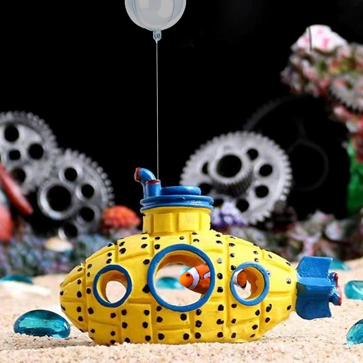 2-Pack Floating Little Diver - Yellow Submarine&diver - image 2