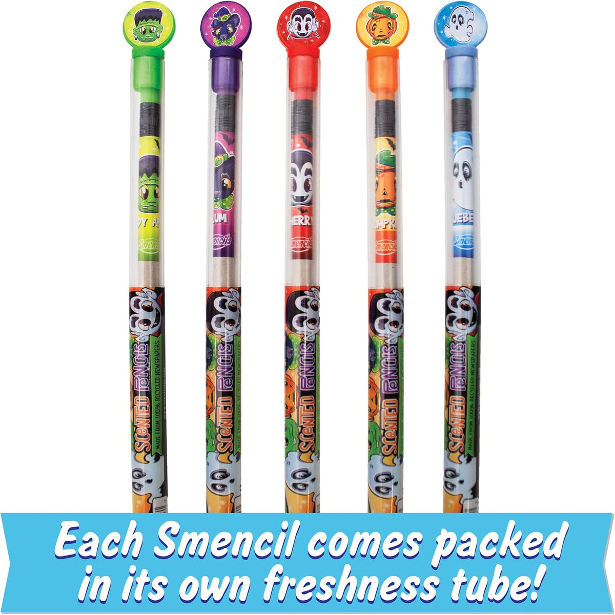 Halloween Smencils, HB #2 Gourmet Scented Pencils - Halloween - image 4
