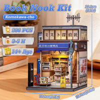 Cutefun Book Nook Kit - DIY Miniature Dollhouse Kit for Adults and Teens – Fun for Kids & Family - Japanese Convenience Store - image 3