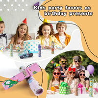 YUBAGOWU 12-pack kids kaleidoscopes in assorted colorful paper tubes - view 6