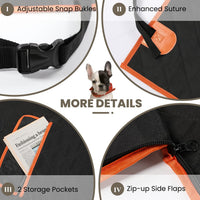 NESTROAD SUV Cargo Liner for Dogs - Black / Standard - image 4