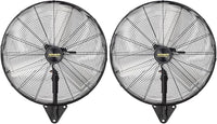 ROVSUN 20" Wall Mounted Fan, High Velocity Industrial Wall Fan, Max 4710 CFM with Wide Angle Oscillating, Suit for Commercial, Residential, Garage, Shop, Greenhouse, Gym, 2-Pack
