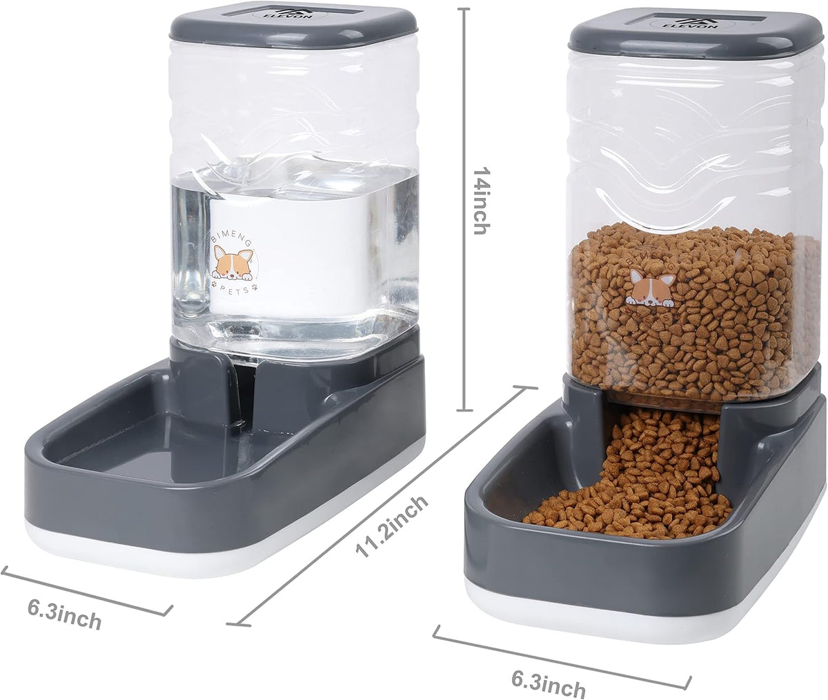 Elevon Automatic Cat Feeder - Gray - image 2