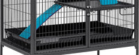 MidWest Homes for Pets 142PAN Replacement Pan for Midwest Cat Cage - Black / 33.5"L x 22.6"W x 3.5"H - image 2
