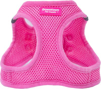 Downtown Pet Supply Step in Dog Harness for Teacup Dogs & Cats No Pull - Large / Pink