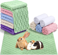 SmoothNovelty 5 Pcs Waterproof Guinea Pig Cage Liner - Multicolored / 18" X 24" / Waffle