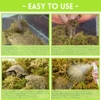 8 OZ Natural Sphagnum Moss for Reptiles - 30QT(1.3lb) - image 4