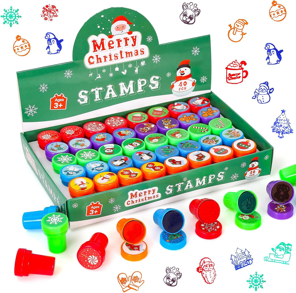 Halloween Stamps for Kids - Christmas