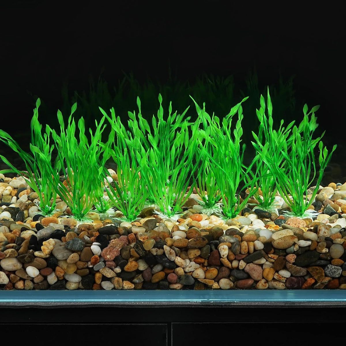 AQUANEAT Fish Tank Artificial Plants - 4inch - image 2
