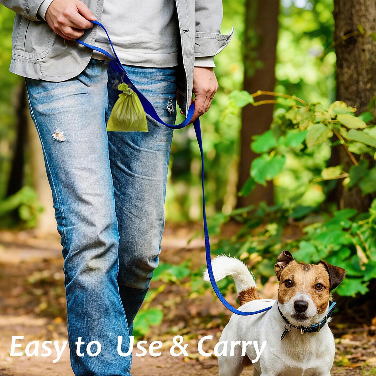 Dog Poop Bag Holder Leash Dogs Waste Bag Clip Dispenser Plastic - 1 Count (Pack of 2) / Black - image 4