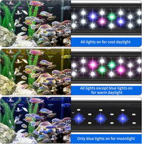 AQUANEAT LED Aquarium Light for 12 Inch Fish Tank - 11"-14" - image 4