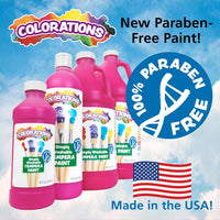 Colorations Paraben-Free Simply Washable Tempera Paint - Paraben-Free Formula / Assorted, 19 Colors - image 2