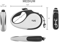 TUG Original Retractable Dog Leash - White / Medium - image 3