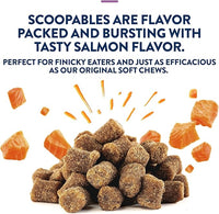 ProDen PlaqueOff Scoopables: Salmon-Flavored Dental Bites for Cats - Natural Kelp Formula for Plaque & Tartar Control, Freshens Breath- 45 Scoops