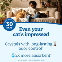 Fresh Step Clean Care Crystal Cat Litter, 2 Pk - image 3