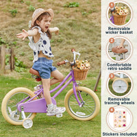 Petimini 12 14 16 18 20 Inch Kids Toddler Bike for Boys Girls – Fun for Kids & Family - Purple / 14 Inch - image 4