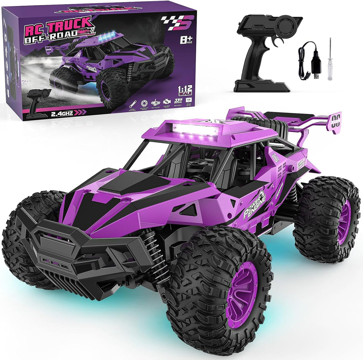 BLUEJAY Remote Control Car - Purple