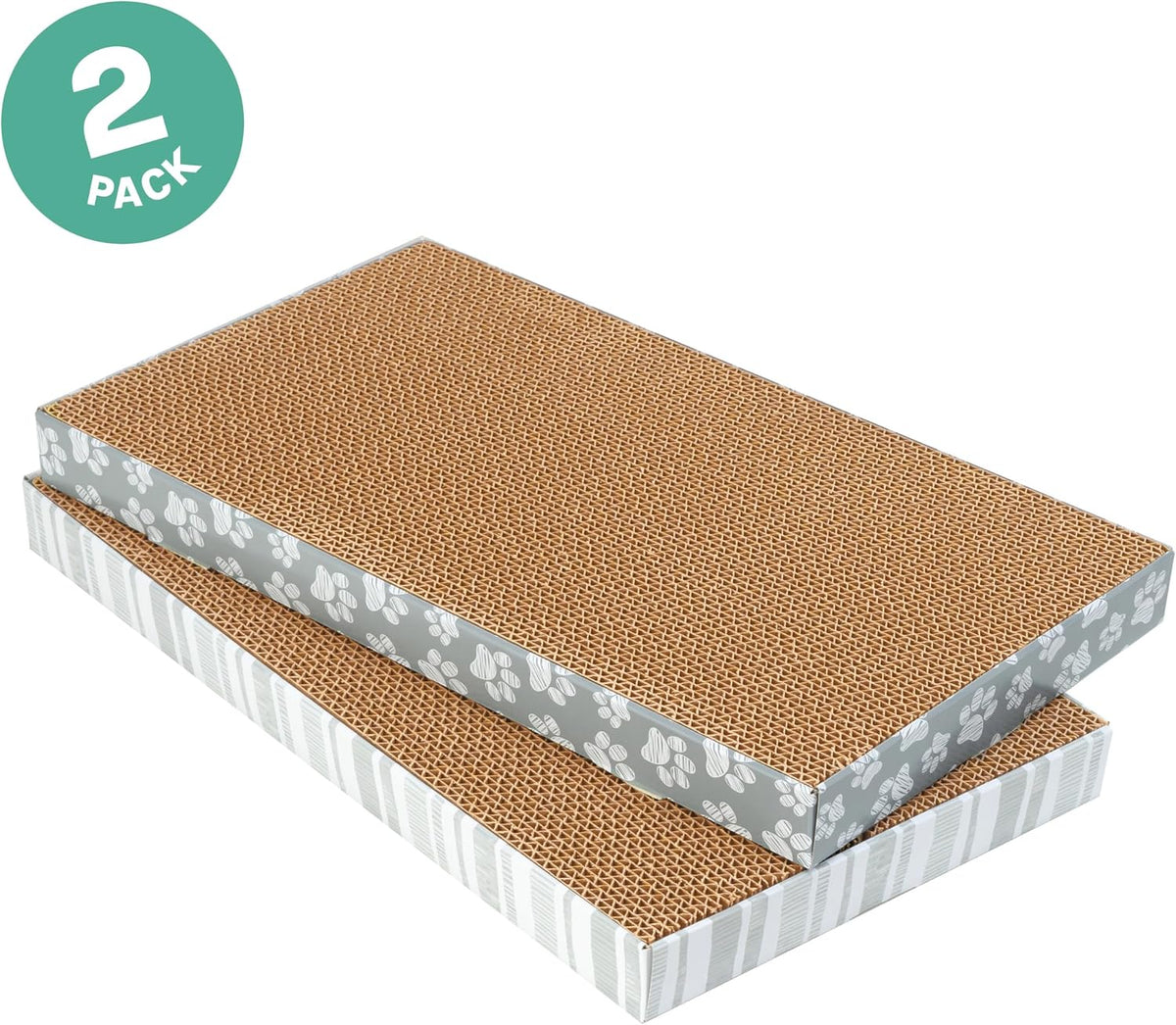 Kitty City XL 3-Pack Cat Scratcher Pads - Paws / XL 2-Pack - image 2