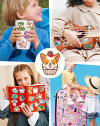 100 Pcs Animal Stickers for Kids, Cute Water Bottle Stickers - 200 Pcs - image 2