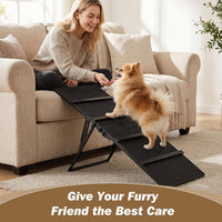 Metal Dog Ramp for Couch, Foldable Pet Ramp for Small Dogs – Essentials for Dogs - image 4