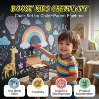 160 PCS Sidewalk Chalk for Kids, 14 Colors - 16 - image 2