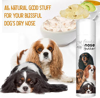 The Blissful Dog Cavalier King Charles Spaniel Nose Butter, Versatile Dog Nose Balm for Dry Nose, Handcrafted Nose Moisturizer, Easy-to-Apply Dog Essentials, Unscented, 0.50 oz.