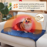Pecute Pet Heating Pad with Chew Resistant Cord - Adjustable / 17.7"L x 15.7"W x 0.2"Th - image 2