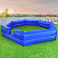 WARSUN 15 ft inflatable gaga ball pit with notched entry and built-in blower - view 8