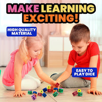 Foam Dice Set, Bulk Pack of 36, Use for Kids, Classrooms - 36-Pcs - image 4
