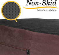 Dog Bed Replacement Cover Memory Foam Beds, Brown - X-Large / Brown - Standard - image 3