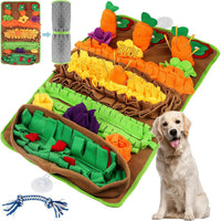 Snuffle Mat for Dogs, Extra Large 32'' x 20'' - Green-Yellow