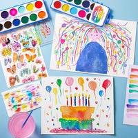 Shuttle Art 30 Pack Watercolor Paint Set Bulk - 12 Colors 120 Pack - image 4
