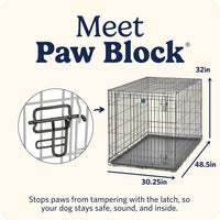 LifeStages by MidWest 36-Inch Double Door Crate, M-L Breeds - Single Door / Fits 48-inch Crate - image 3