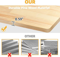 Cat Wall Shelves, Cat Wall Furniture Pine Wooden Feline Shelf, 16 Piece Feline Shelves and Perches with Condos, House, Steps, Bridge Ladder, Scratching Post and Tunnel