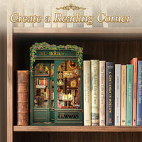 Fsolis Book Nook Kit Booknook Bookshop - Owl Bookstore - image 2