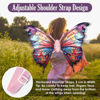 GOLDGE LED Electric Fairy Wings for Girls - Colorful - image 4