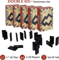 Offelec Double Six Dominoes Set - Double 6 Standard Dominoes - image 2