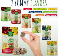 Small Pet Select Healthy Snackers Mini Cookies- Apple Banana, 2 oz (Pack of 2)
