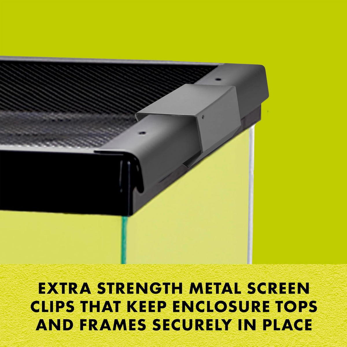 Zilla Heavy Duty Screen Clips for Terrarium, Small - image 2