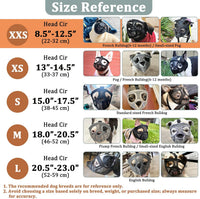 Mesh Short Snout Dog Muzzle with Anti-Eating Design for Frenchie – Essentials for Dogs - Black / XXS [Head Cir: 8.5"-12.5"] - image 2