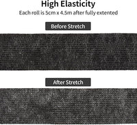 Self Adhesive Bandage Wraps 2 Inch x 5 Yards Athletic Tape Elastic Bandage Wrap for Wrist Ankle Finger Sports Tape Pet Vet Wrap for Dogs Breathable Cohesive Bandage, 12 Pack